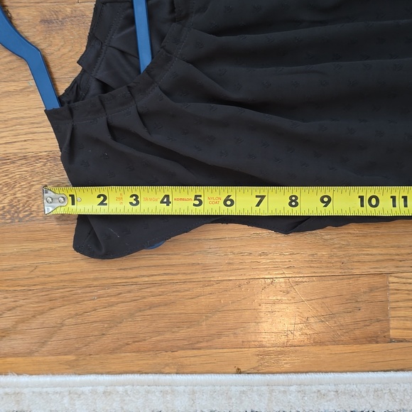 LC LAUREN CONRAD BRAND WOMEN'S BLACK SLEEVELESS LINED TOP SIZE XS - Picture 14 of 16